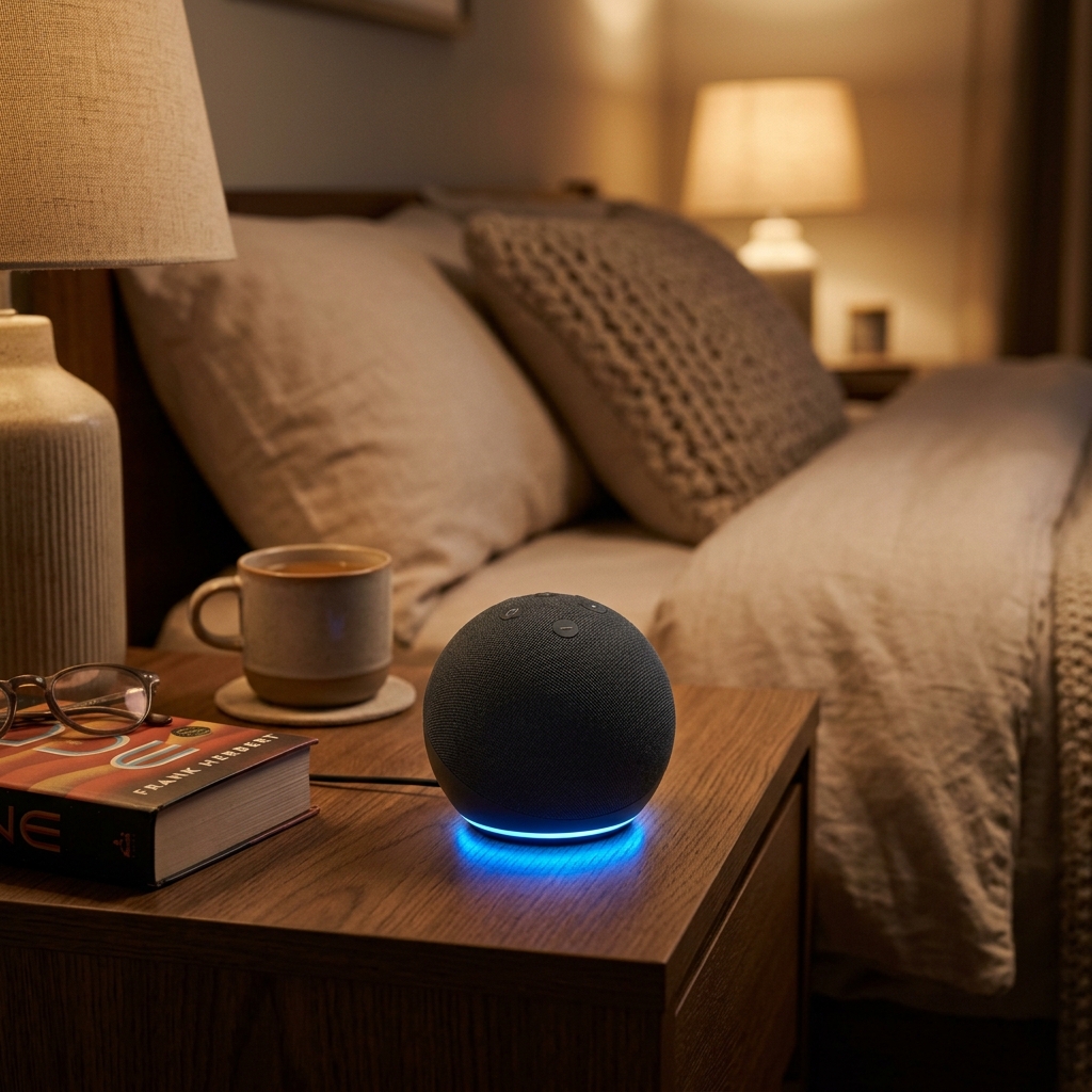 Echo Dot (5th Gen) Charcoal - AI Powered Smart Home