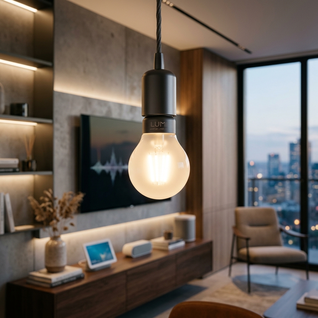Philips Hue White Smart Bulb (B22) - AI Powered Smart Home